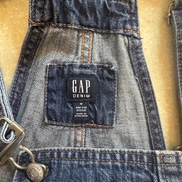 Gap Denim Overalls Sz M - Picture 2 of 12